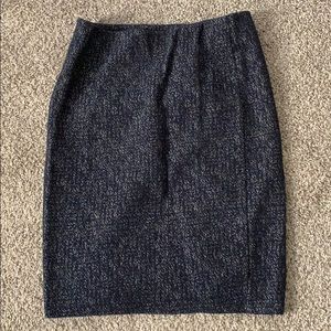 Loft knit pencil skirt